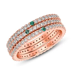 Eternity Ring Set of Three