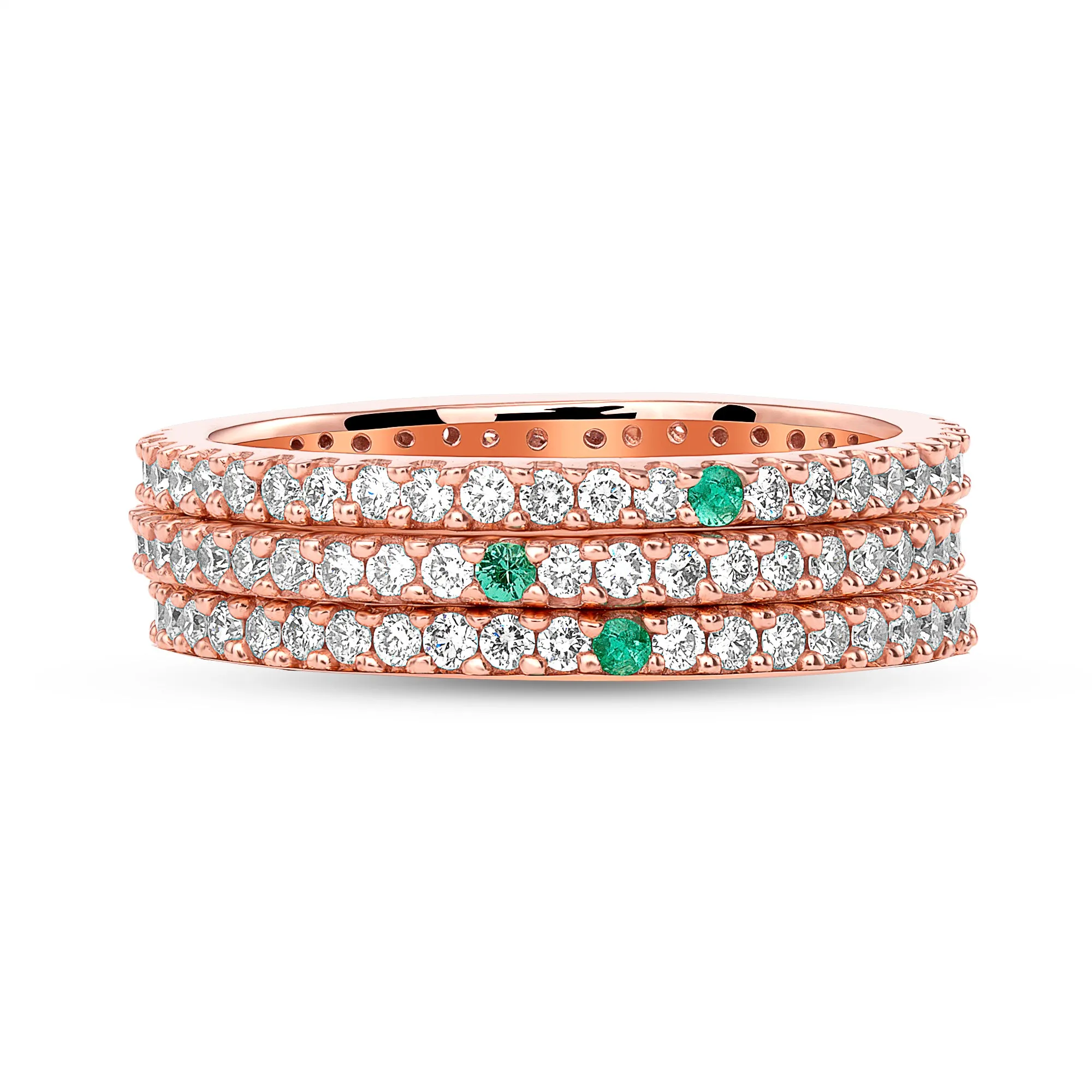 Eternity Ring Set of Three
