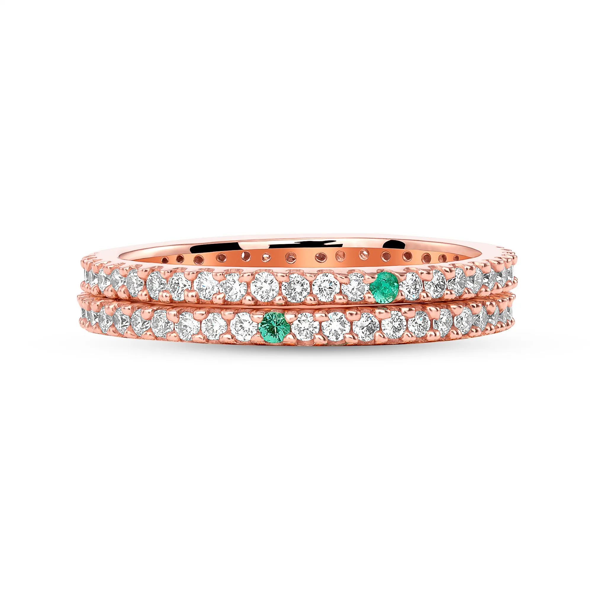 Eternity Ring Set of Two