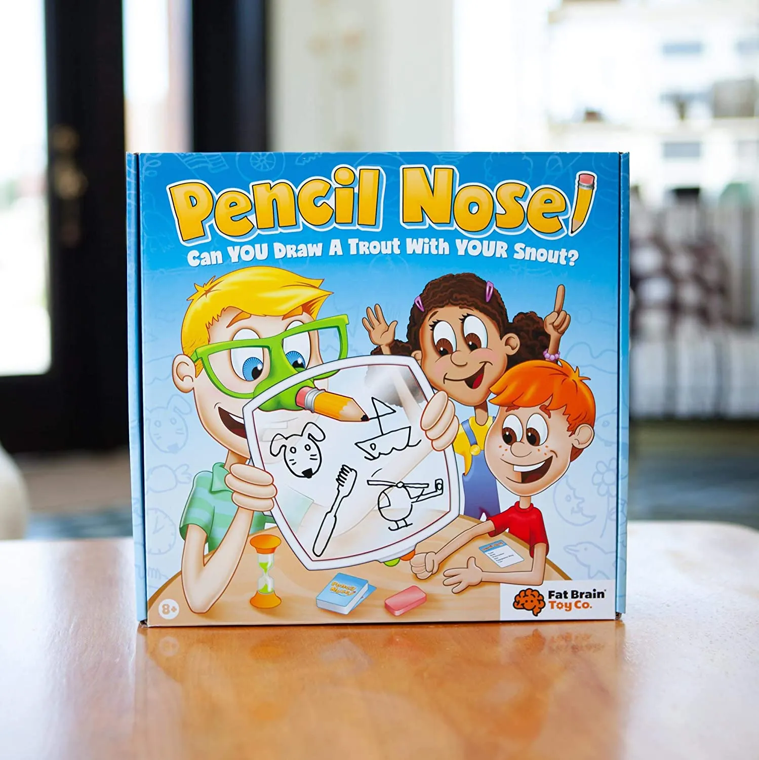Fat Brain Toy Pencil Nose Game