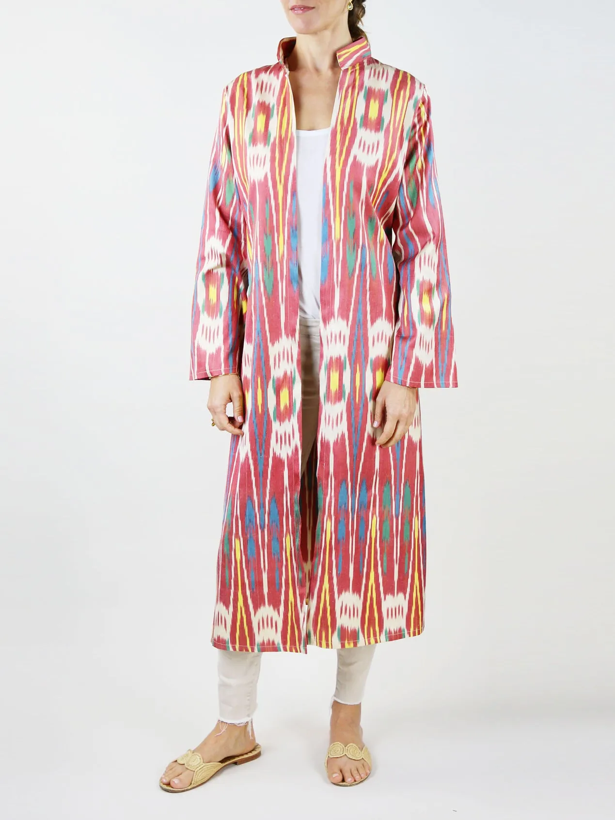 Fergana Silk Caftan Duster