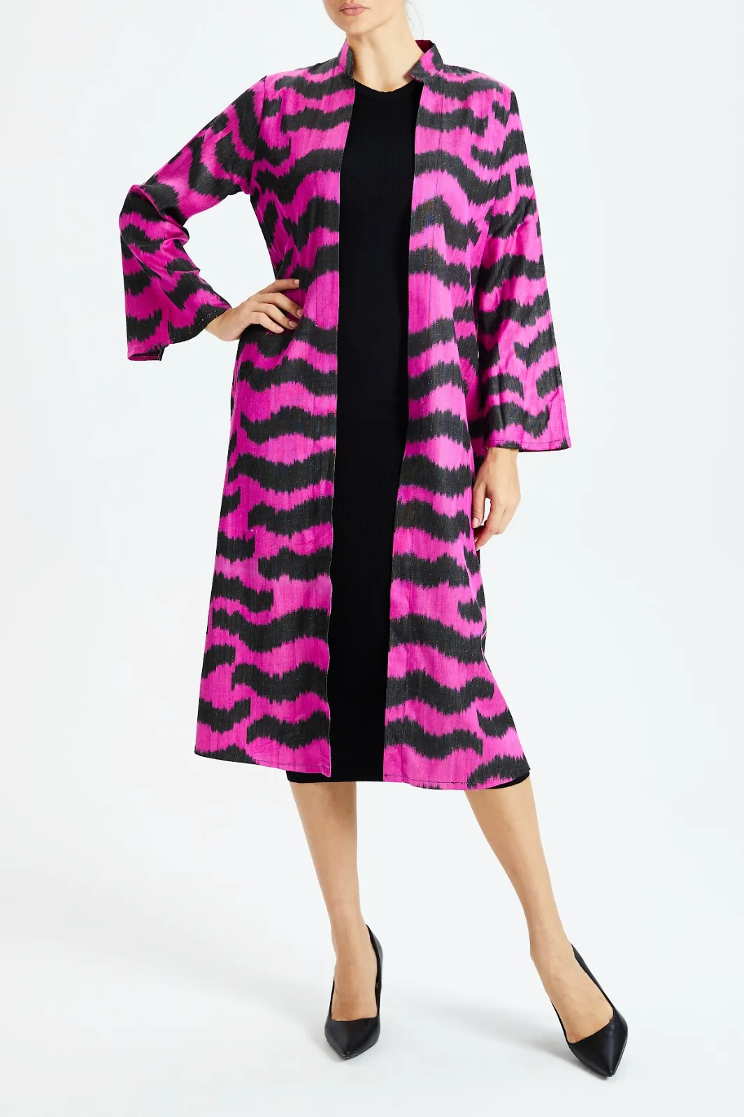 Fergana Silk Caftan Duster