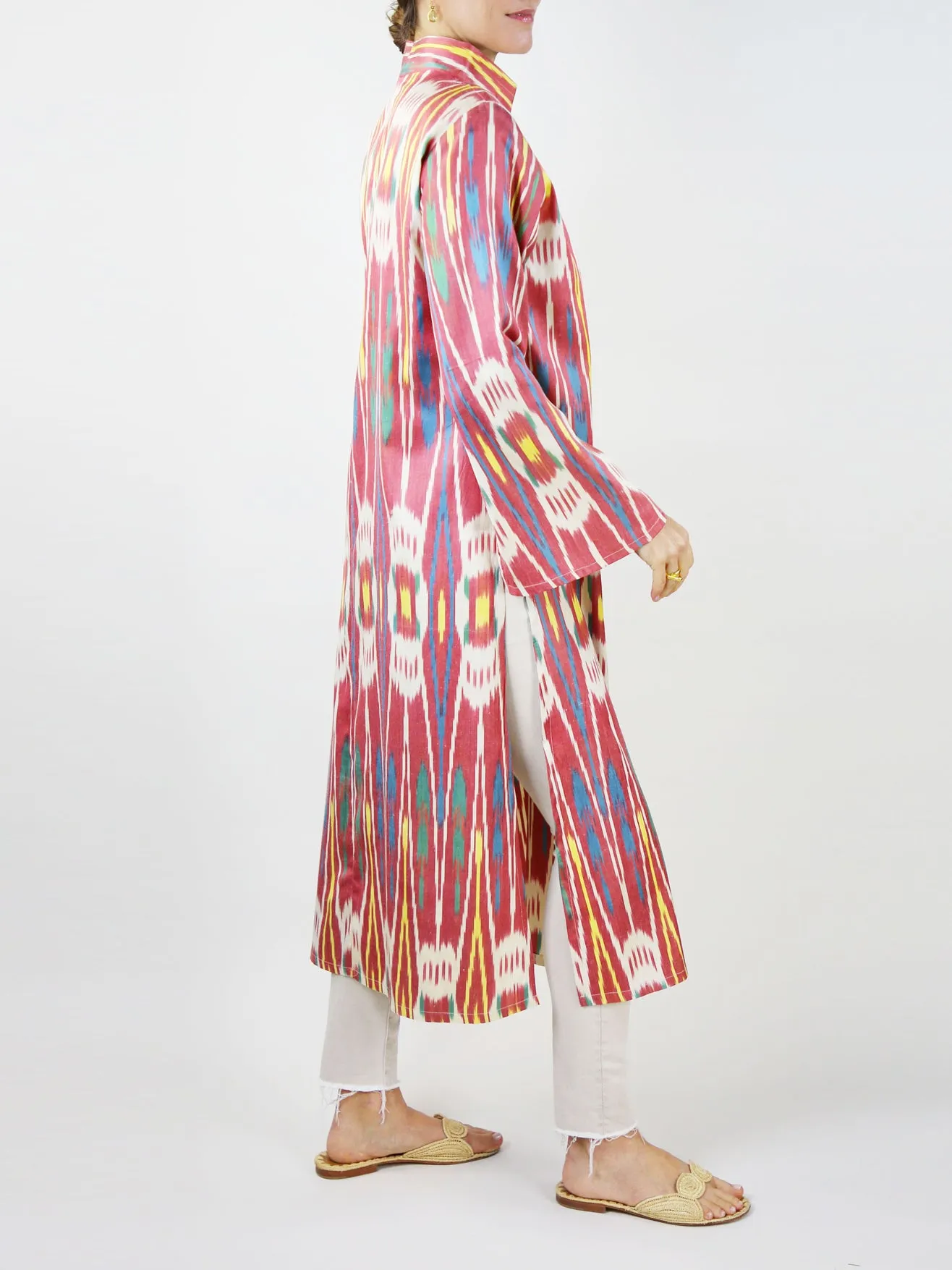 Fergana Silk Caftan Duster