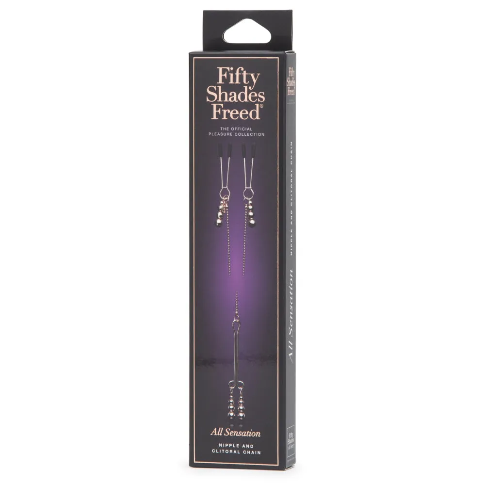 Fifty Shades Freed - All Sensation Nipple & Clitoral Chain