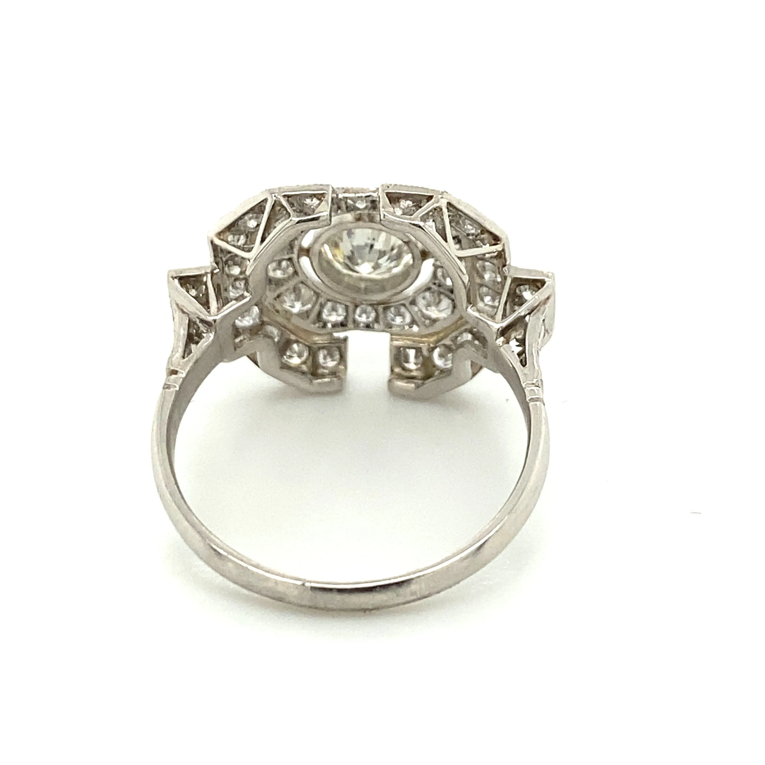 Geometric Diamond Ring