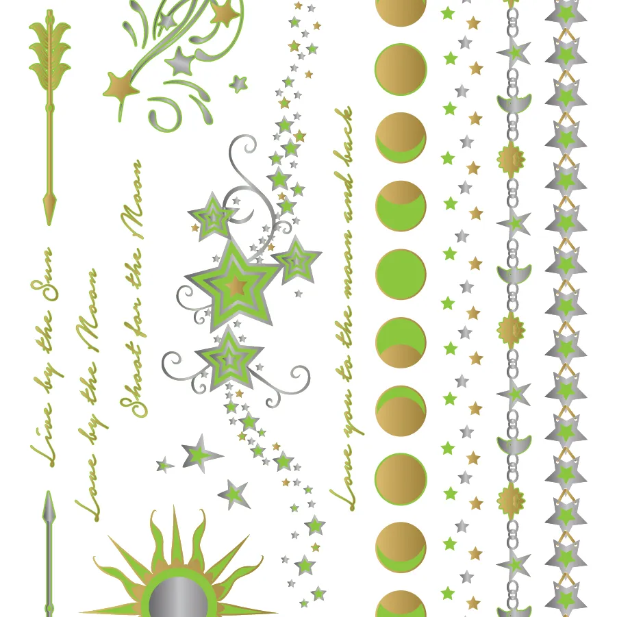 Glow-in-the-dark: Stars