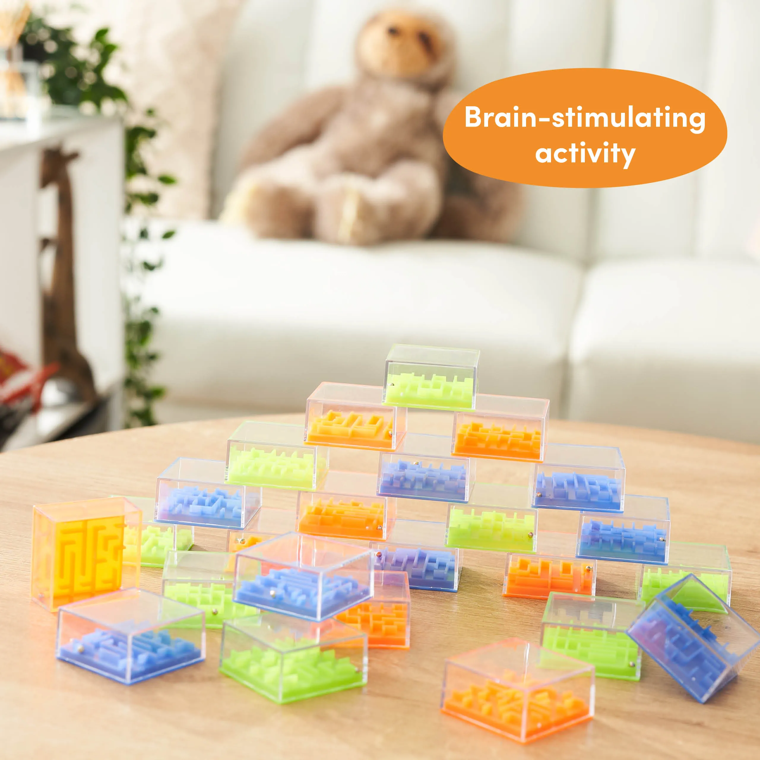 Glowing UV Reactive Mini Puzzles