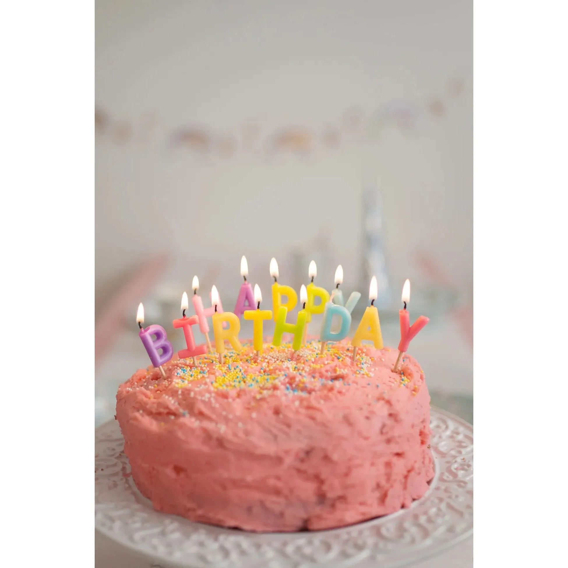 Great Pretenders Candles - Rainbow - Happy Birthday