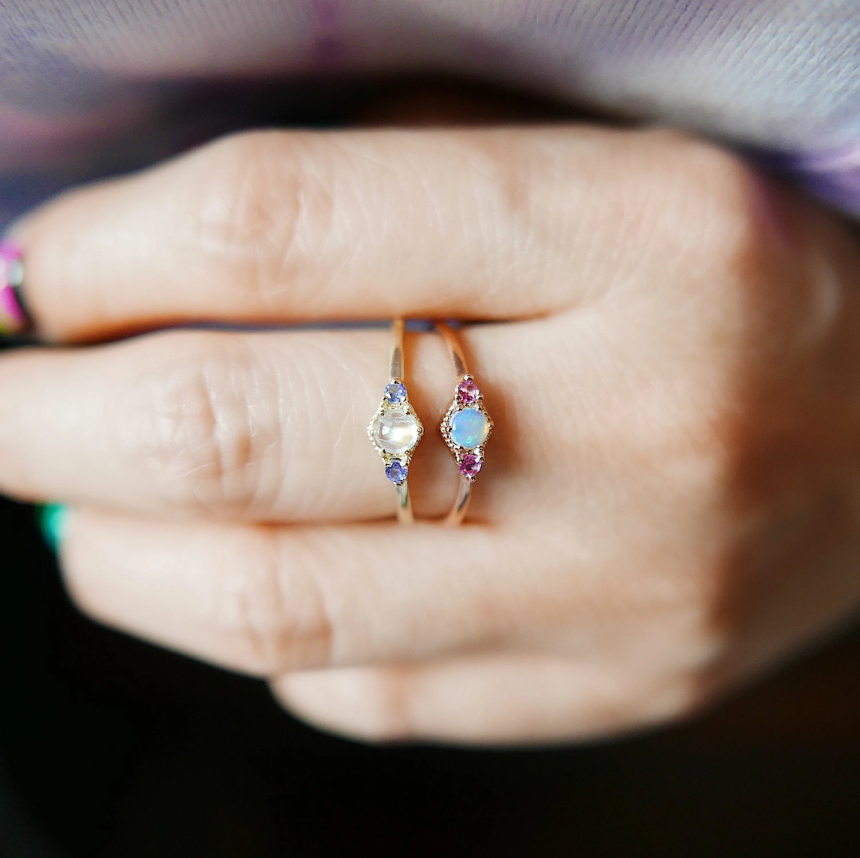 Harlow Moonstone Ring