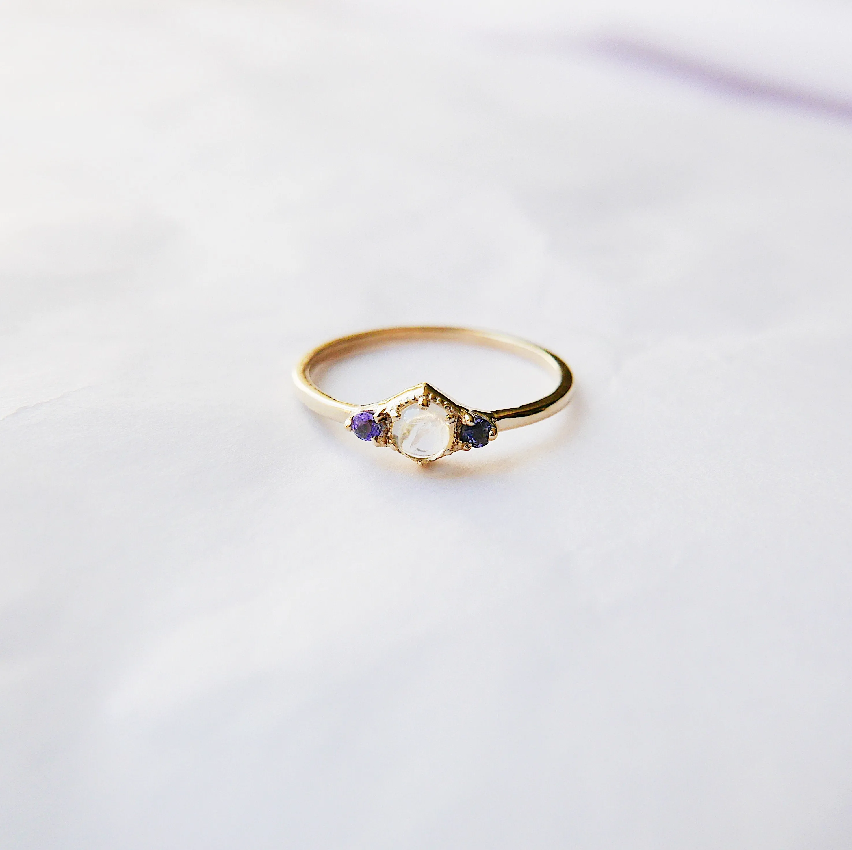 Harlow Moonstone Ring