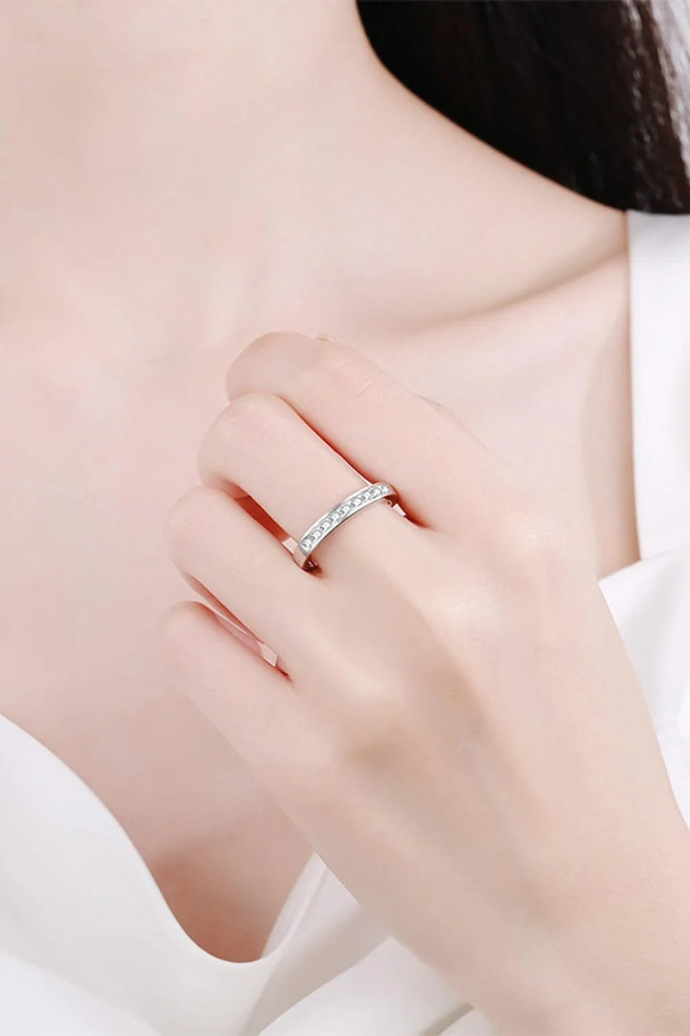 Hazel Blues® | Have A Little Fun Moissanite Ring