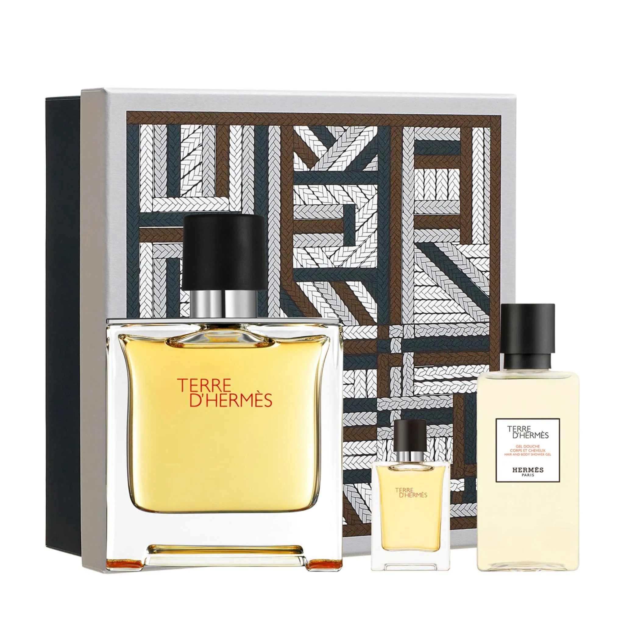 Hermes Terre D'Hermes Parfum Gift Set For Men