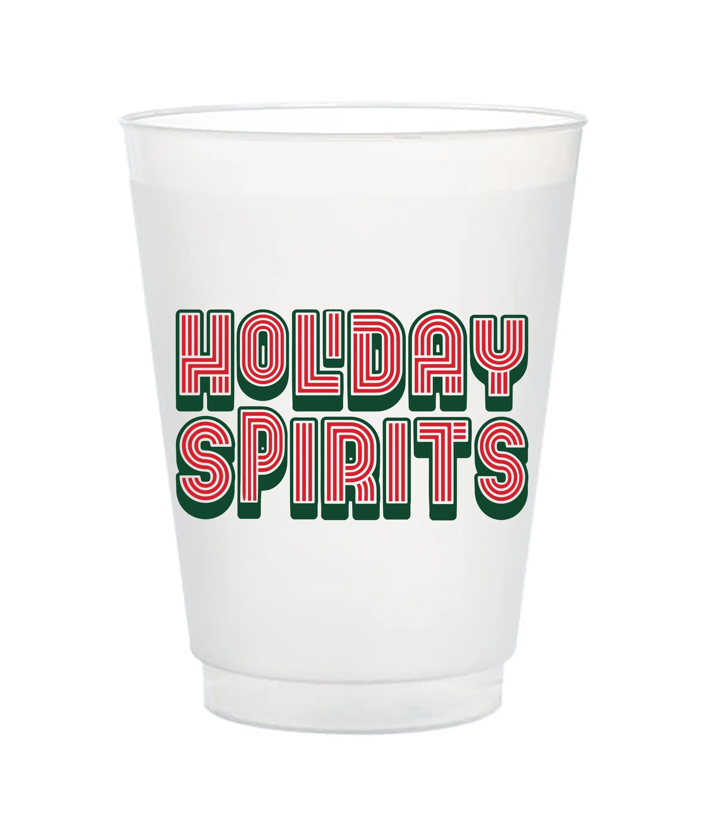 Holiday Spirits Frost Flex Cups