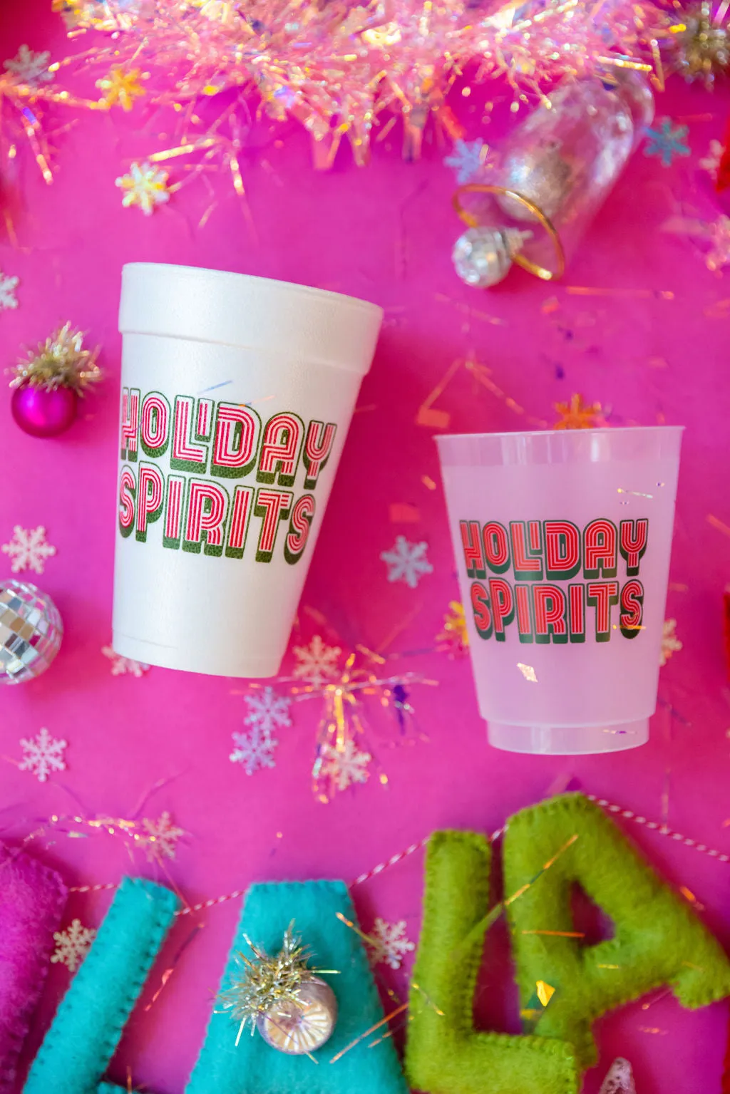 Holiday Spirits Frost Flex Cups