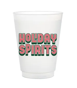 Holiday Spirits Frost Flex Cups