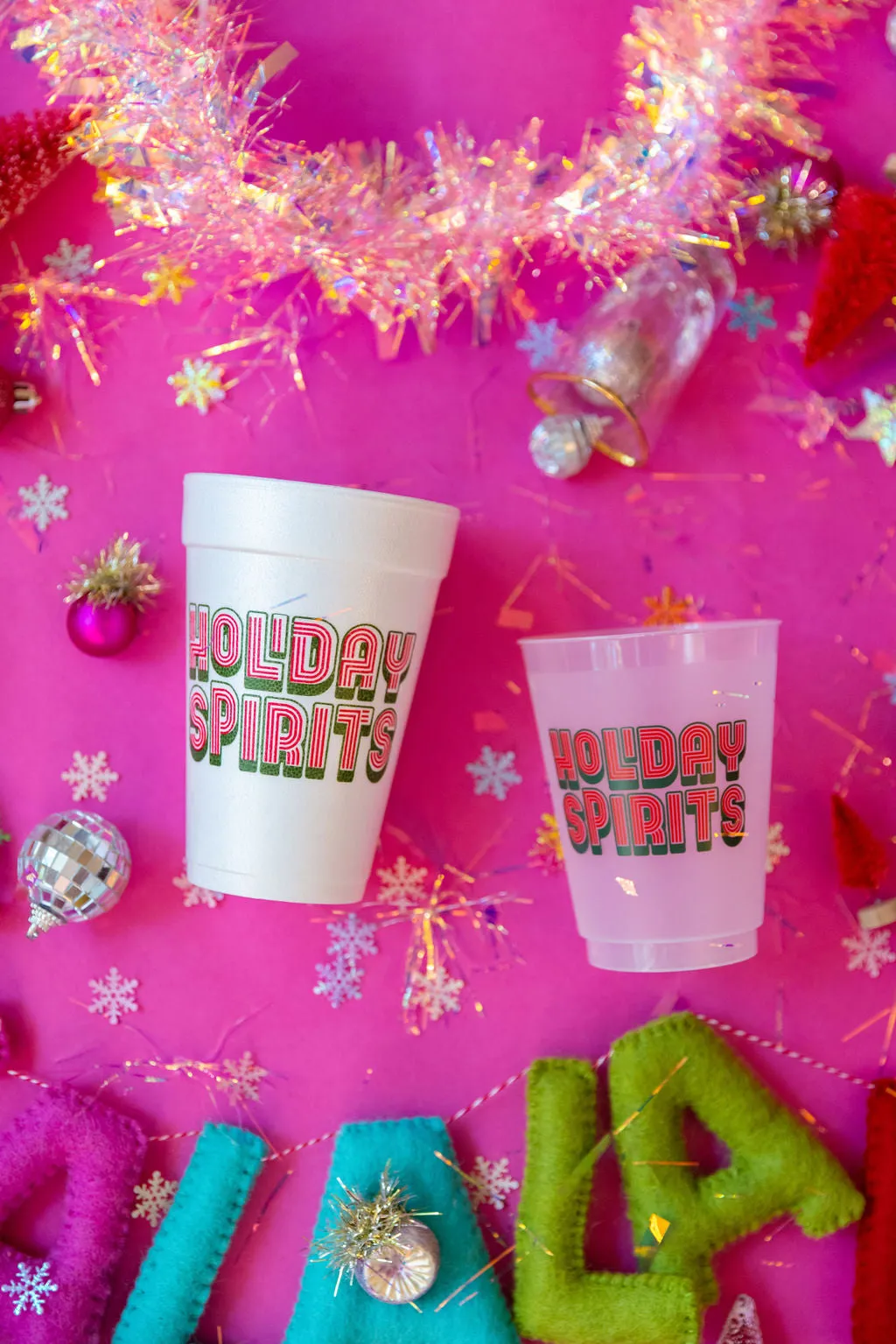 Holiday Spirits Frost Flex Cups