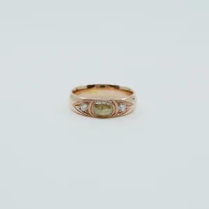 Indira Rustic Diamond Band