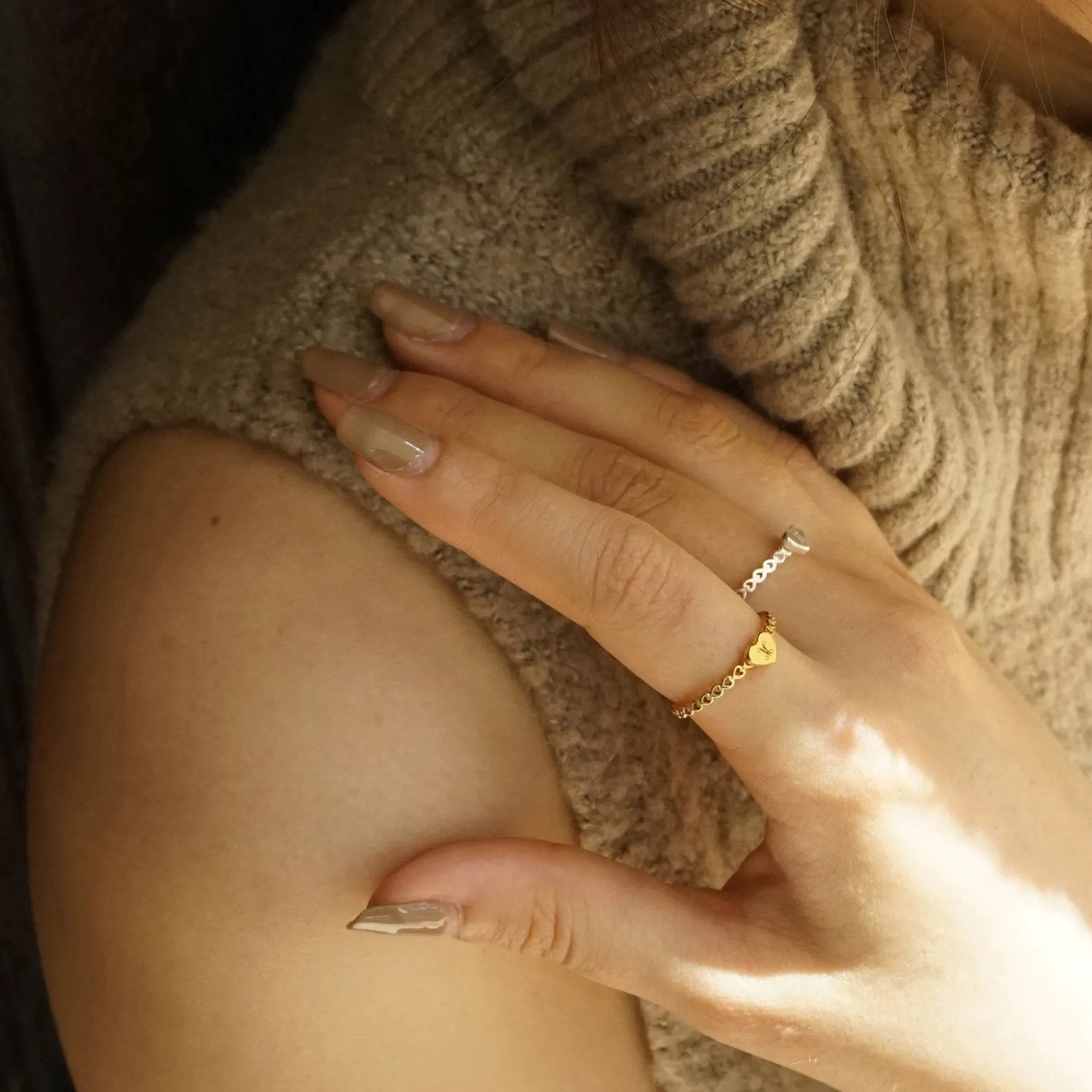 Infinity Heart Ring