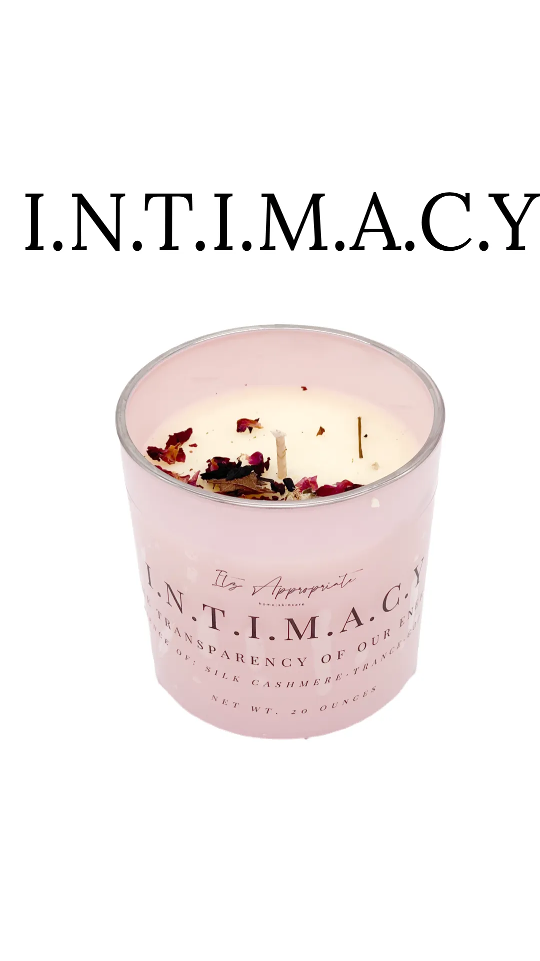 Intimate Luxury Fall Collection Soy Wax Candles