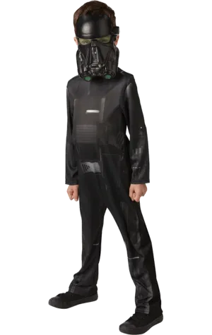 Kids Star Wars Death Trooper Costume (Age 9 )