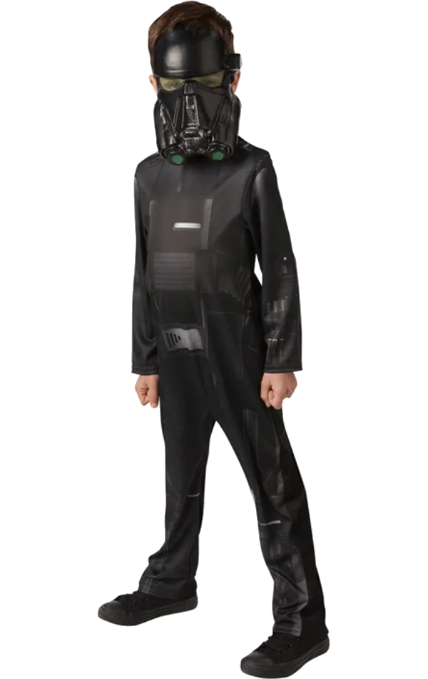 Kids Star Wars Death Trooper Costume (Age 9 )