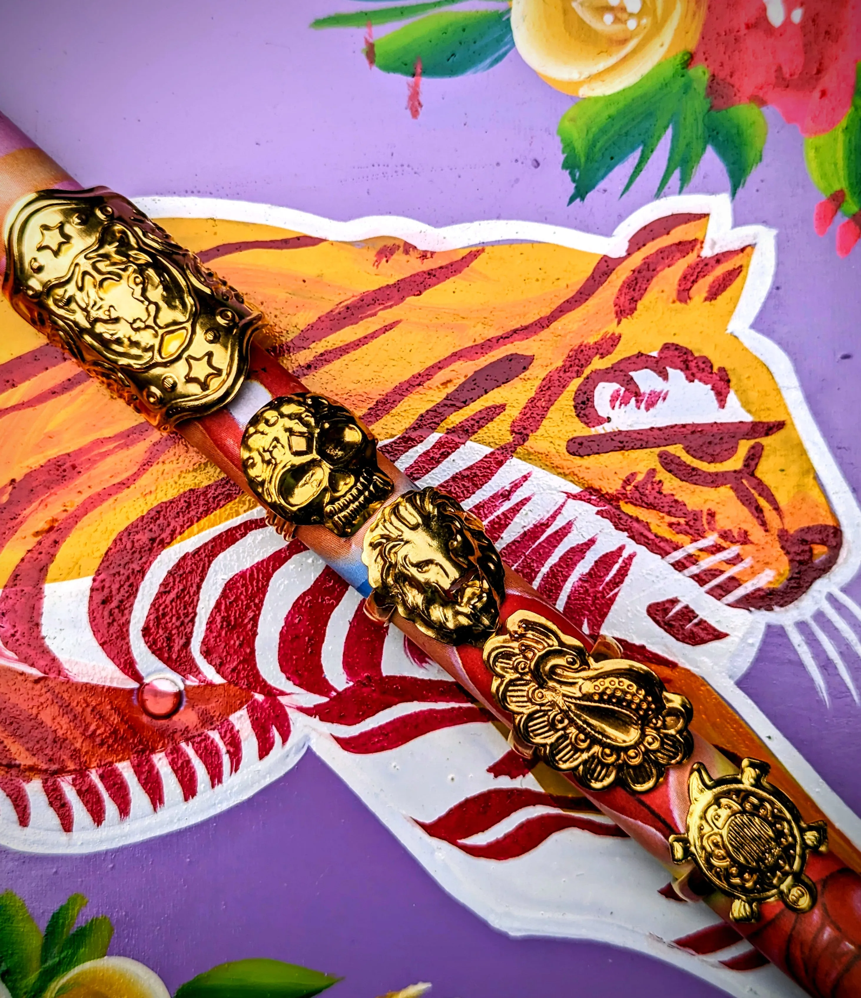Kitsch India rings
