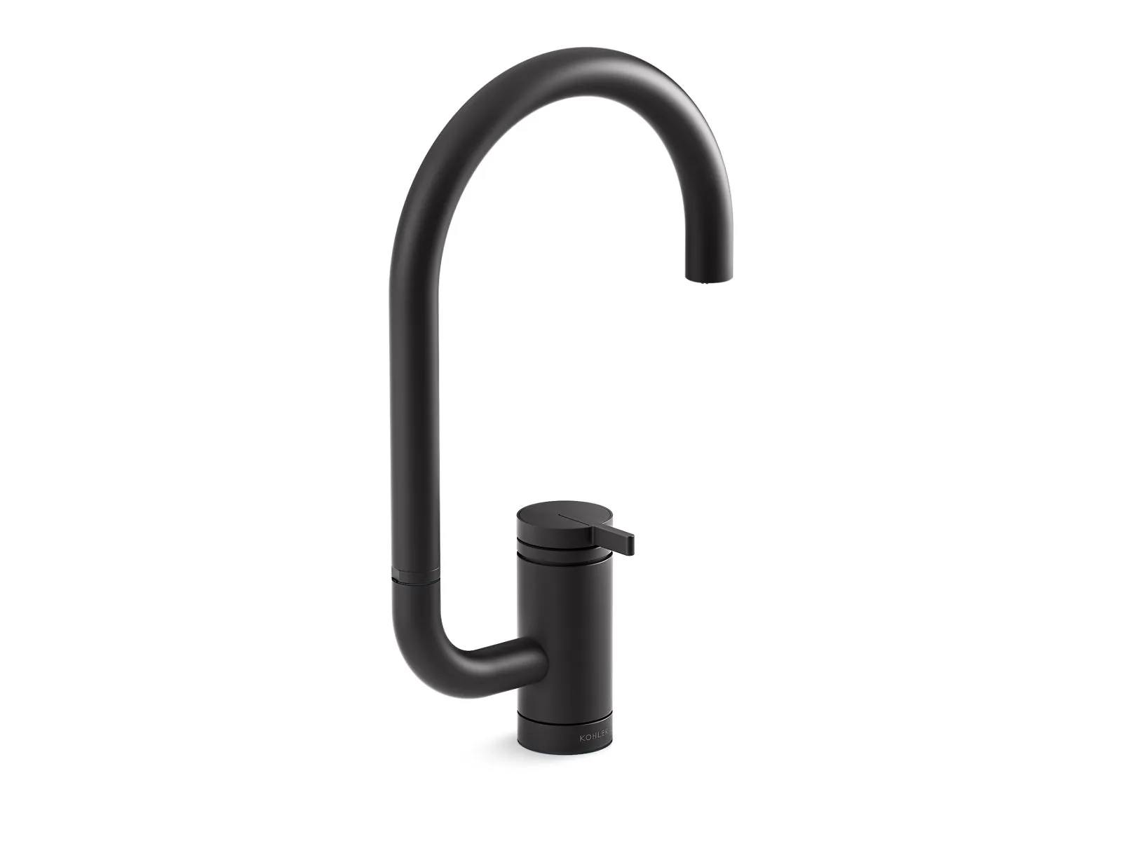 KOHLER K-28277 Components Single-handle bar sink faucet with two-function extended-reach spout