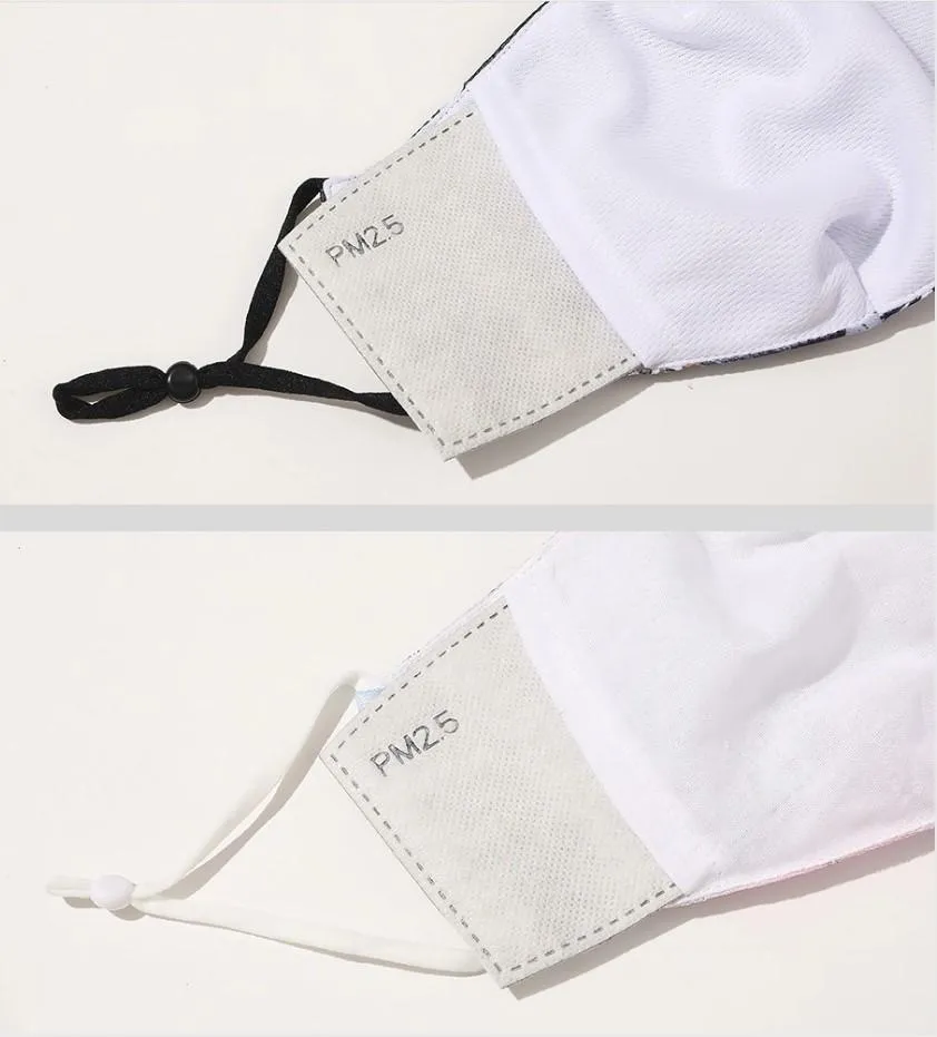 Kutehealth Grimace Printed Face Cover with Replace Filters for Party or Holiday