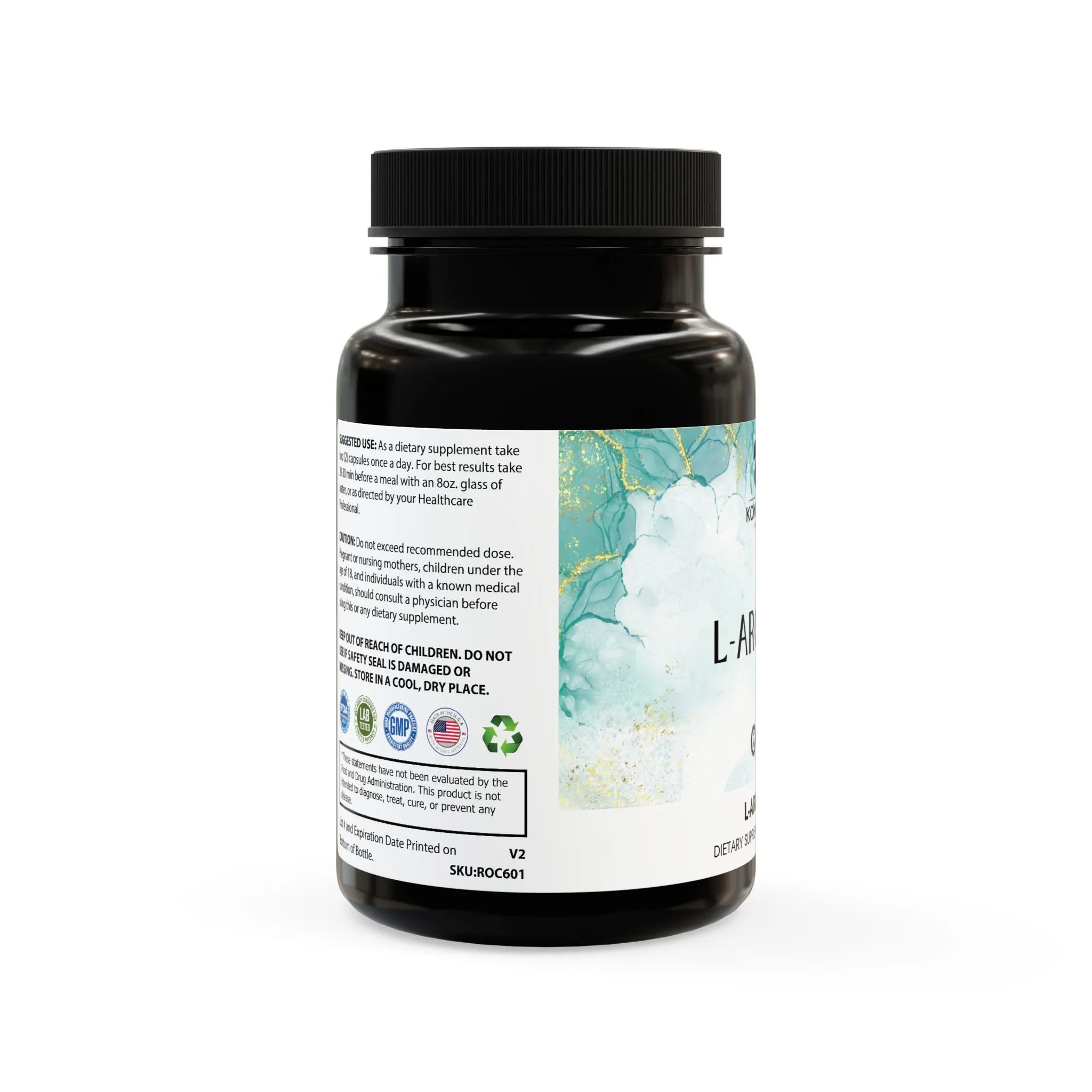 L-Arginine Supplement (60 Capsules)