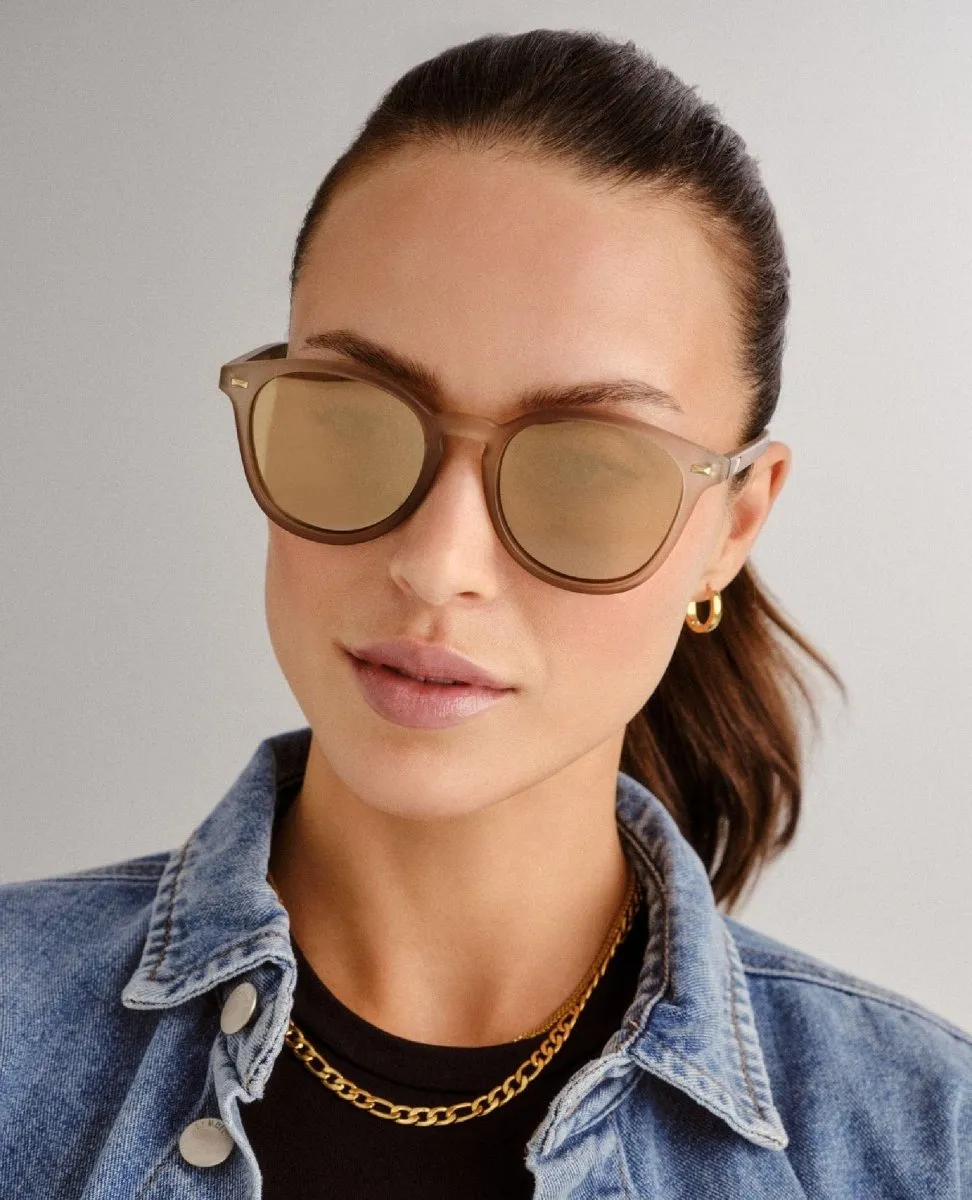Le Spec Bandwagon Sunglasses Matte Stone