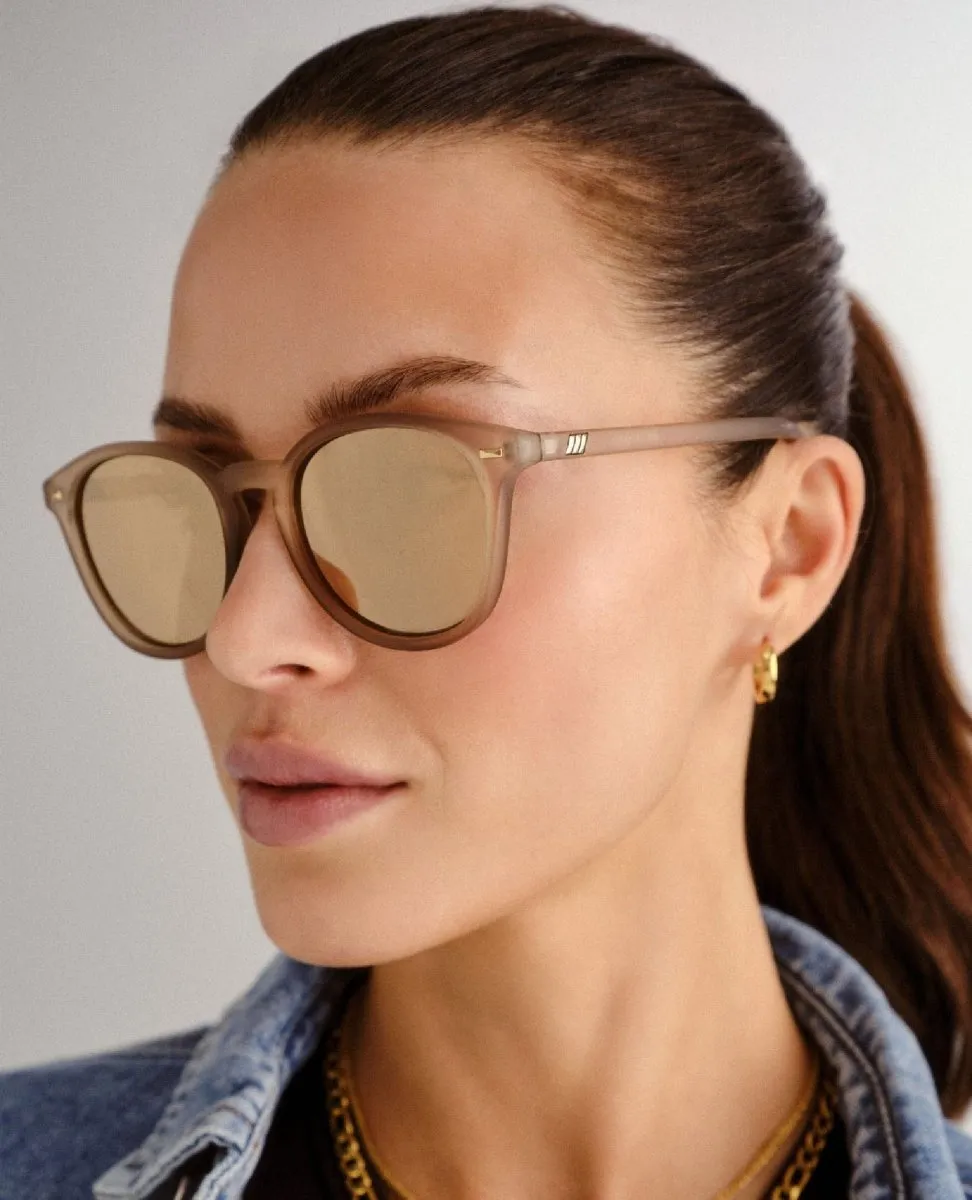 Le Spec Bandwagon Sunglasses Matte Stone