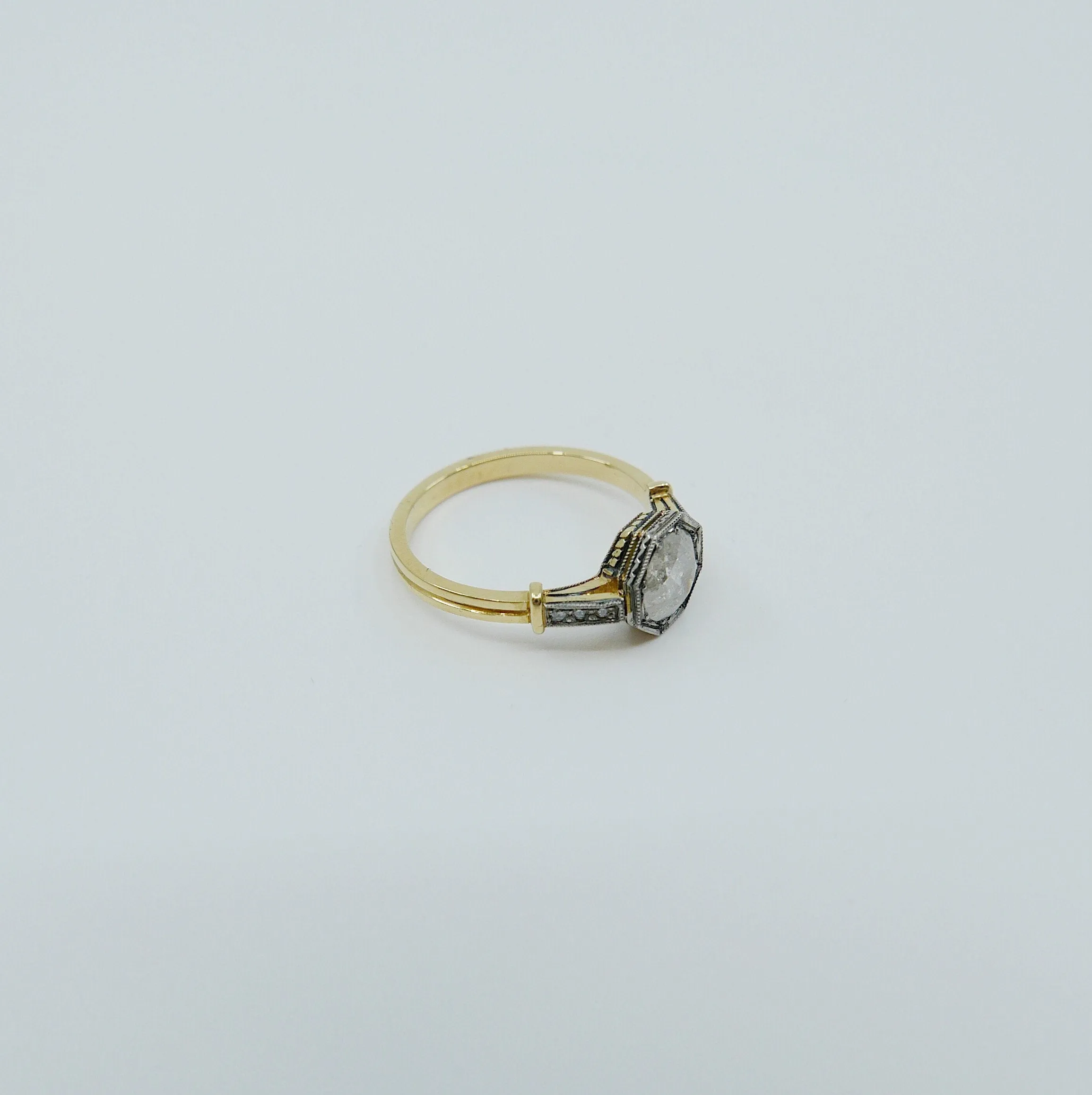 Lisbeth Salt & Pepper Diamond Ring