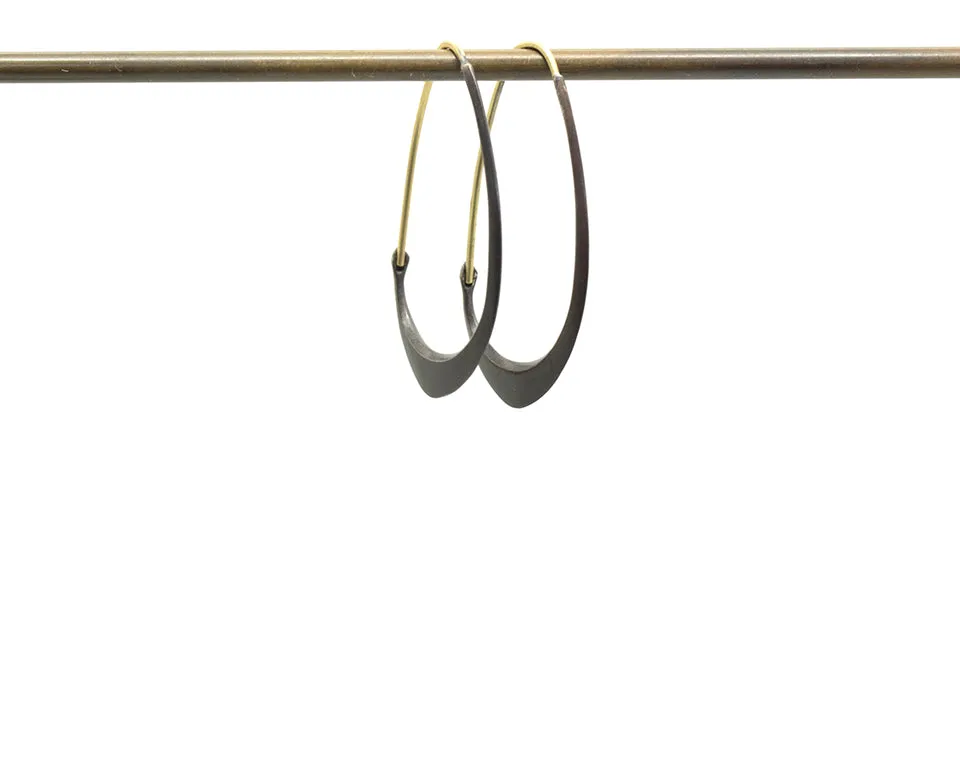 Little Facet Hoops