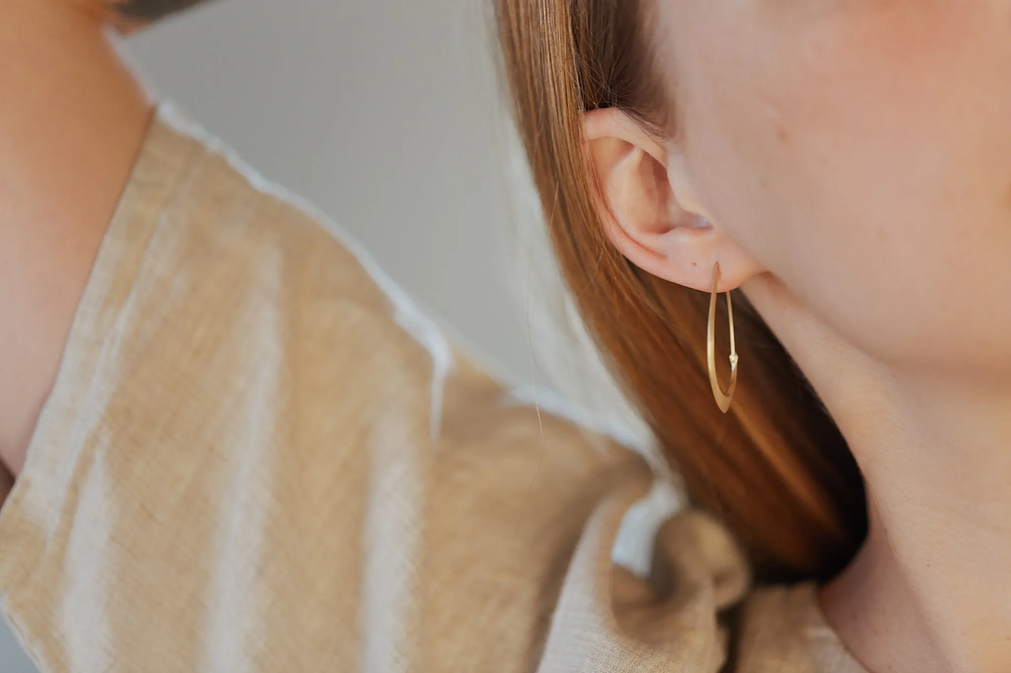 Little Facet Hoops