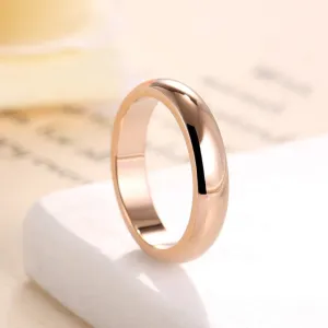 Luxury 14K Rose Ring Gold For Women Engagement Jewelry