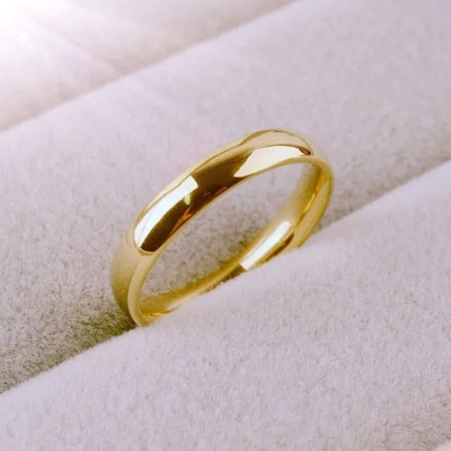 Luxury 14K Rose Ring Gold For Women Engagement Jewelry