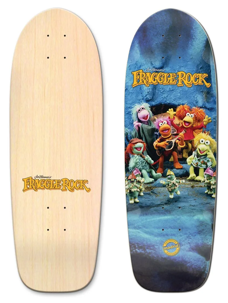Madrid x Fraggle Rock Rock On Marty Skateboard Deck