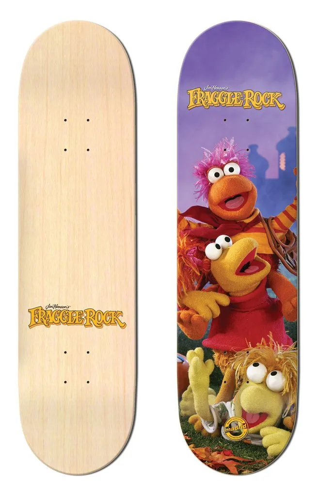 Madrid x Fraggle Rock Trio Skateboard Deck