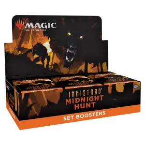Magic: The Gathering Innistrad Midnight Hunt Set Booster Box | 30 Packs (360 Magic Cards)