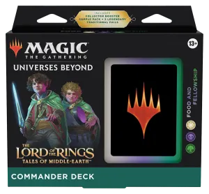Magic: The Gathering The Lord of the Rings: Tales of Middle-earth Commander Deck - Food & Fellowship