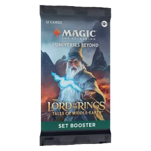 Magic: The Gathering The Lord of the Rings: Tales of Middle-earth Set Booster | 12 Magic Cards