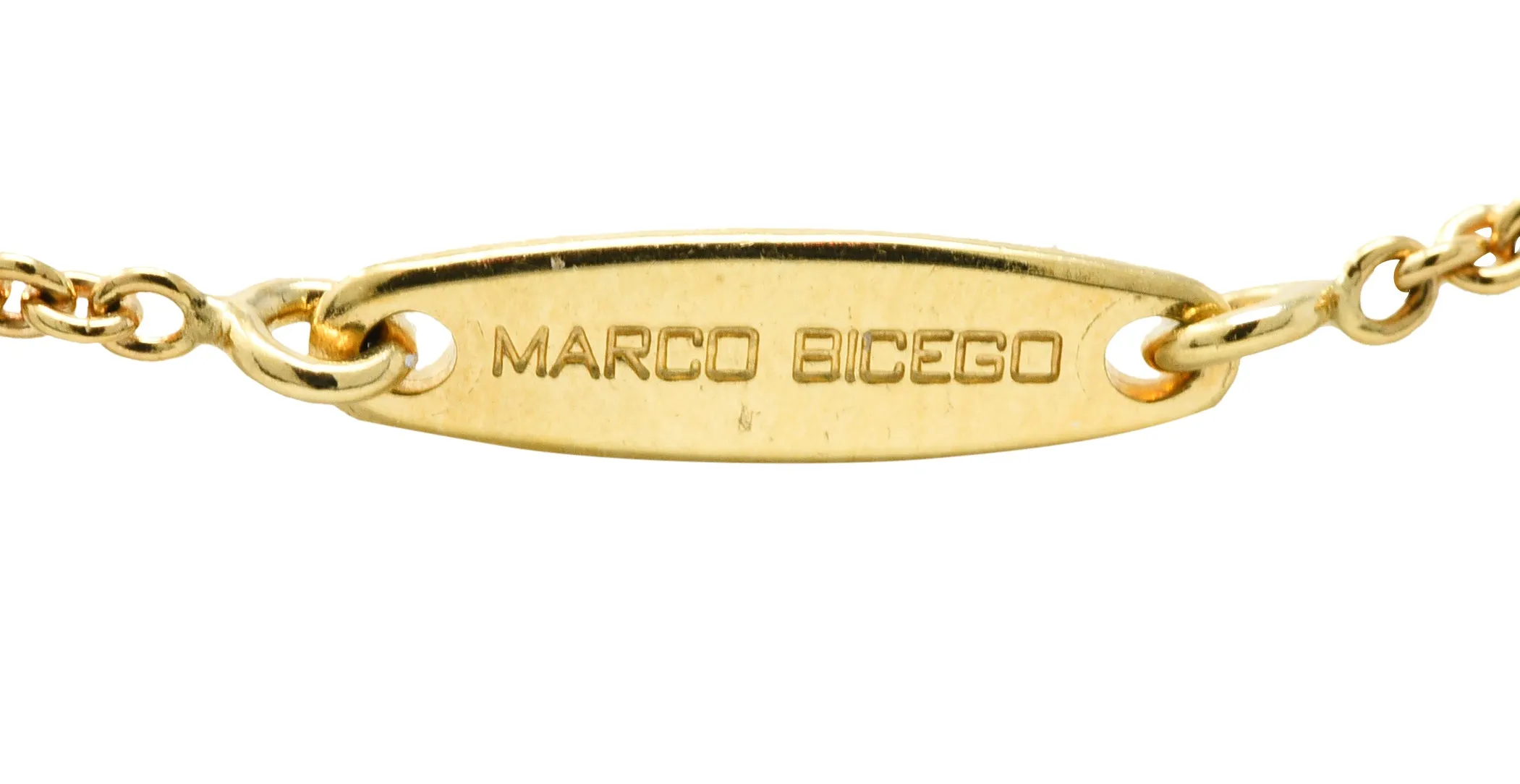 Marco Bicego Multi-Gem 18 Karat Gold Jaipur Station Necklace