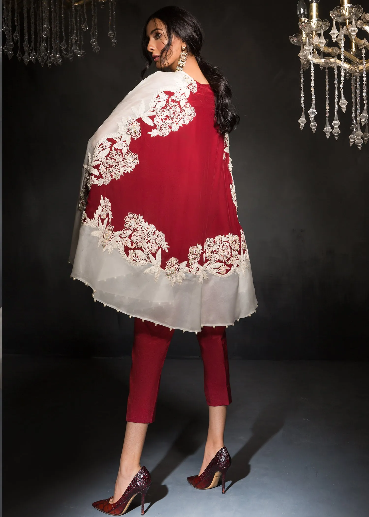 Maroon Cape