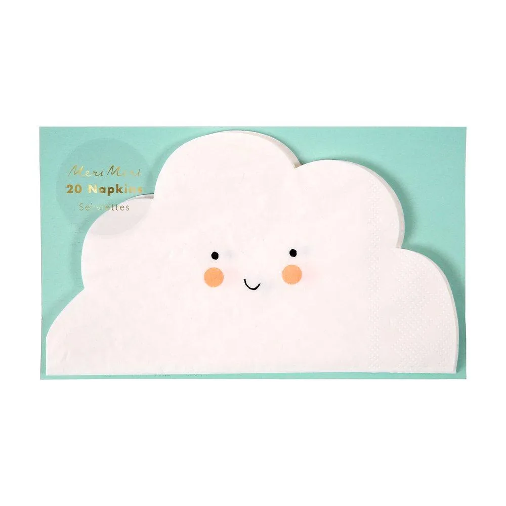 Meri Meri Happy Cloud Napkins (set of 20)