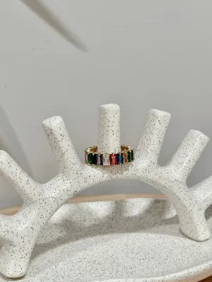 Meyers Multicolor Gem Ring
