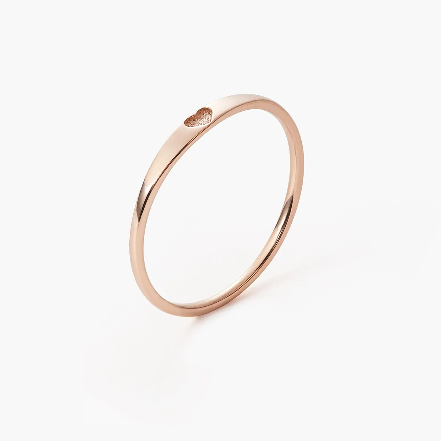 Minimalist Ann Skinny Name Ring