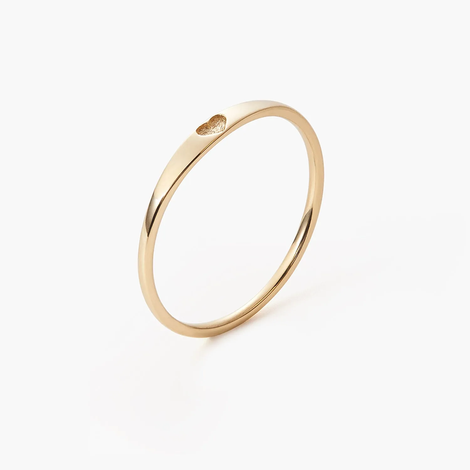 Minimalist Ann Skinny Name Ring