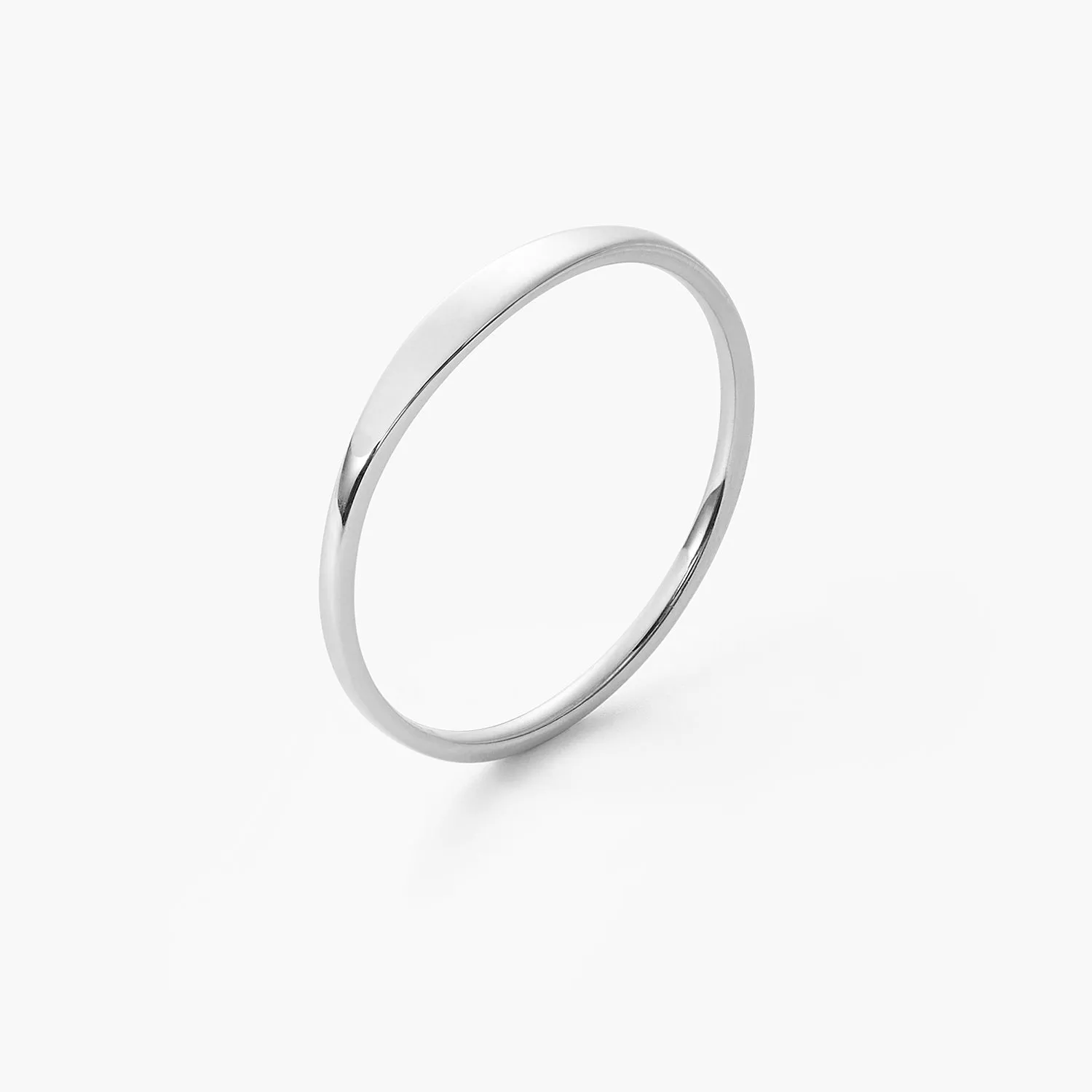 Minimalist Ann Skinny Name Ring
