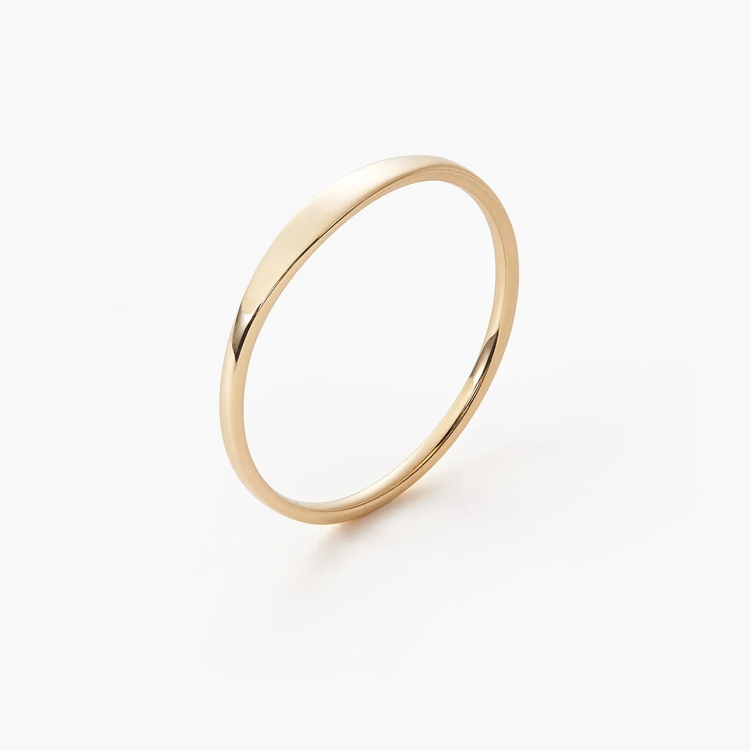 Minimalist Ann Skinny Name Ring