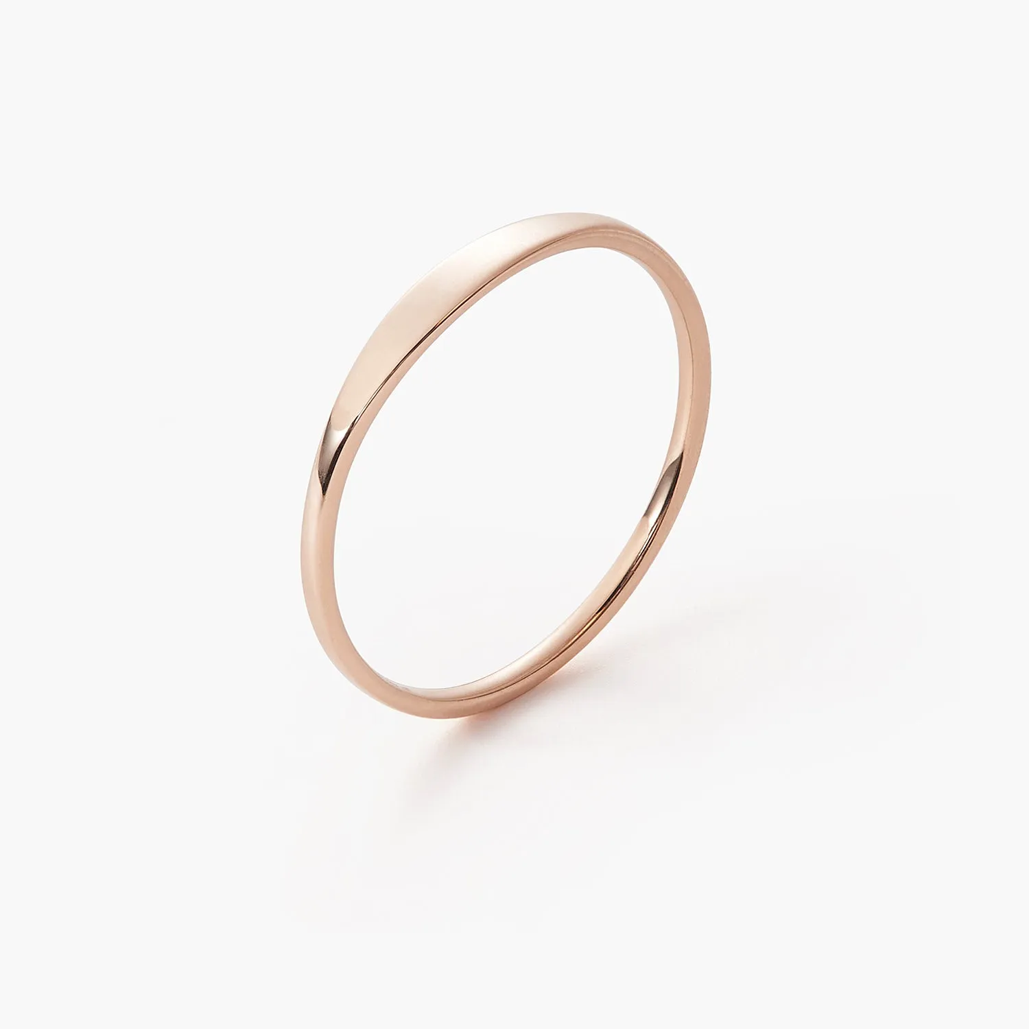 Minimalist Ann Skinny Name Ring